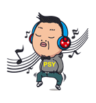 PSY 江南スタイル（個別スタンプ：35）