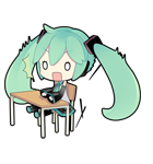 初音ミク（個別スタンプ：32）