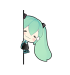 初音ミク（個別スタンプ：40）