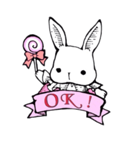 Sweet KAWAII Lolita bunnies（個別スタンプ：14）