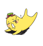 Banana Girl（個別スタンプ：9）