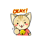 SUZU-NYAN sticker(English version)（個別スタンプ：9）