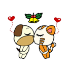 Cat and Dog dating（個別スタンプ：33）