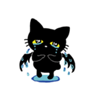 黒猫ギル（個別スタンプ：36）
