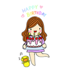 Happiness with A little duck（個別スタンプ：37）