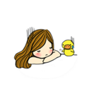 Happiness with A little duck（個別スタンプ：38）