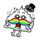 Mr.Cloud's Rainbow Moustache（個別スタンプ：39）