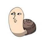 ミル貝様とクリオネ氏（個別スタンプ：3）