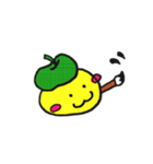 おまんじゅうのおばけ。（個別スタンプ：13）