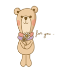 Hello bear（個別スタンプ：33）