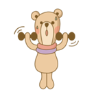 Hello bear（個別スタンプ：35）