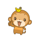 Banana Monkey（個別スタンプ：21）