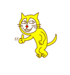 Yellow cat（個別スタンプ：3）