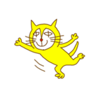 Yellow cat（個別スタンプ：4）