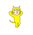 Yellow cat（個別スタンプ：5）