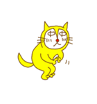 Yellow cat（個別スタンプ：8）
