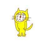 Yellow cat（個別スタンプ：11）