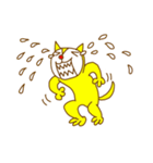 Yellow cat（個別スタンプ：17）