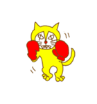 Yellow cat（個別スタンプ：20）
