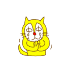 Yellow cat（個別スタンプ：24）