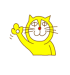 Yellow cat（個別スタンプ：26）