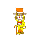 Yellow cat（個別スタンプ：30）