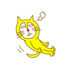Yellow cat（個別スタンプ：32）