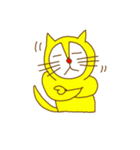 Yellow cat（個別スタンプ：33）