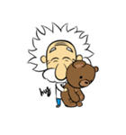 Dr.Einstein is struggling in his lab（個別スタンプ：5）