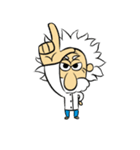 Dr.Einstein is struggling in his lab（個別スタンプ：21）