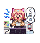 ドット絵ランド（個別スタンプ：7）