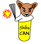 Shiba CAN ＆ Tora CAN 1 (Eng)（個別スタンプ：28）