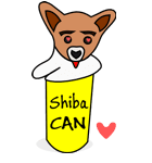 Shiba CAN ＆ Tora CAN 1 (Eng)（個別スタンプ：37）