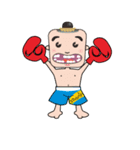 FIGHTING KID [NONG KANOMTOM]（個別スタンプ：2）