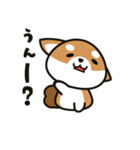 すきま柴犬（うん ver）（個別スタンプ：38）