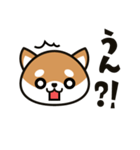 すきま柴犬（うん ver）（個別スタンプ：39）