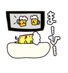 ひげジョッキ（個別スタンプ：3）