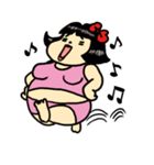 【ダイエットに奮闘中！】汗かき桃子さん！（個別スタンプ：37）