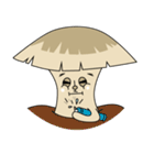 Fungus man (At the fork)（個別スタンプ：4）