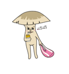 Fungus man (At the fork)（個別スタンプ：23）