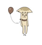 Fungus man (At the fork)（個別スタンプ：25）