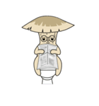 Fungus man (At the fork)（個別スタンプ：36）