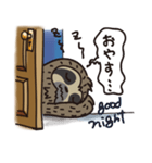 部屋の中からナマケモノ（個別スタンプ：12）