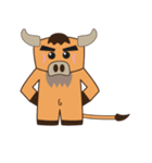 The Crazy Buffalo（個別スタンプ：9）