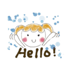 ぽぽ子  Hello！ Popoco（個別スタンプ：1）