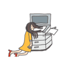 UNMOTIVATED WORKER SAKURA（個別スタンプ：38）