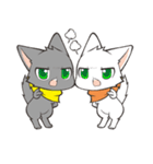 Twin kittens Zucku＆Pocke（個別スタンプ：5）