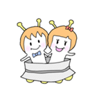 かわいい宇宙人スタンプ（個別スタンプ：7）