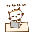 OL☆ねこねこ（個別スタンプ：27）