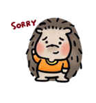 Chubby the hedgehog（個別スタンプ：34）